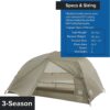 Big Agnes Copper Spur HV UL - UltralightBackpacking Tent 2 Person (Olive Green)