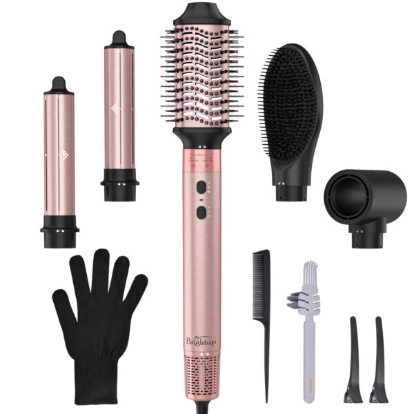 a3b80cb453a64f3493605501e1912cd9 Brightup Hair Dryer Brush with 110,000 RPM Negative Ionic Blow Dryer