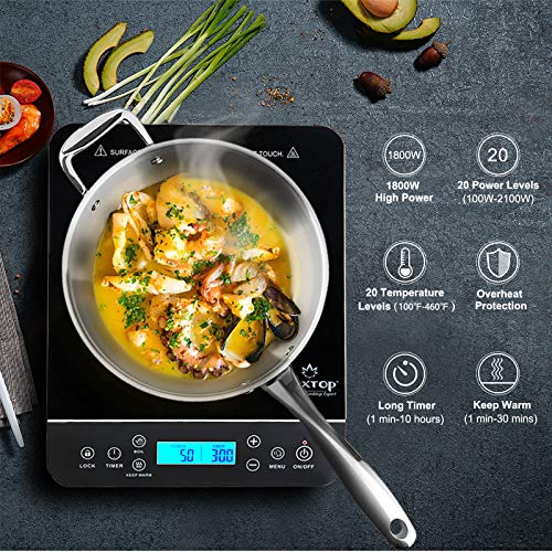 a3d73a0e20de4f98aeb966342efcb55e Duxtop Portable Induction Cooktop, Countertop Burner Induction Hot Plate with LCD Sensor
