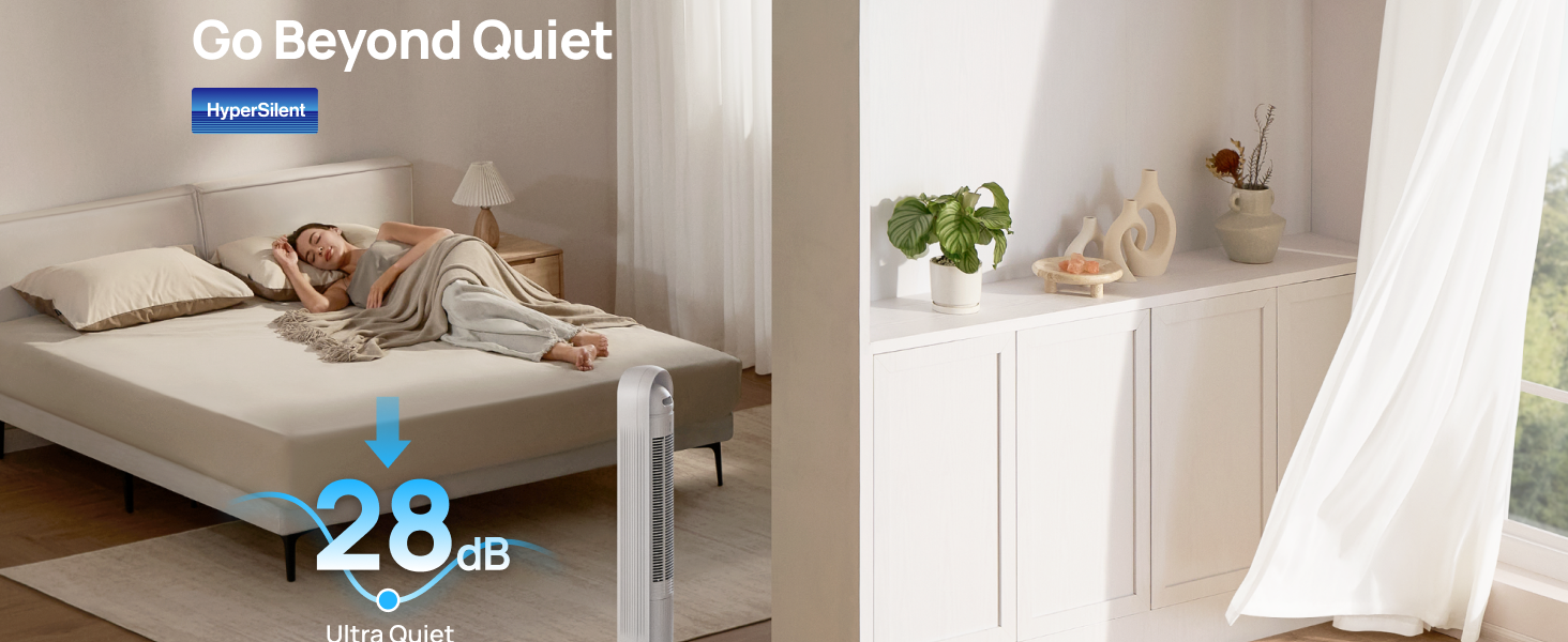 quiet tower fan