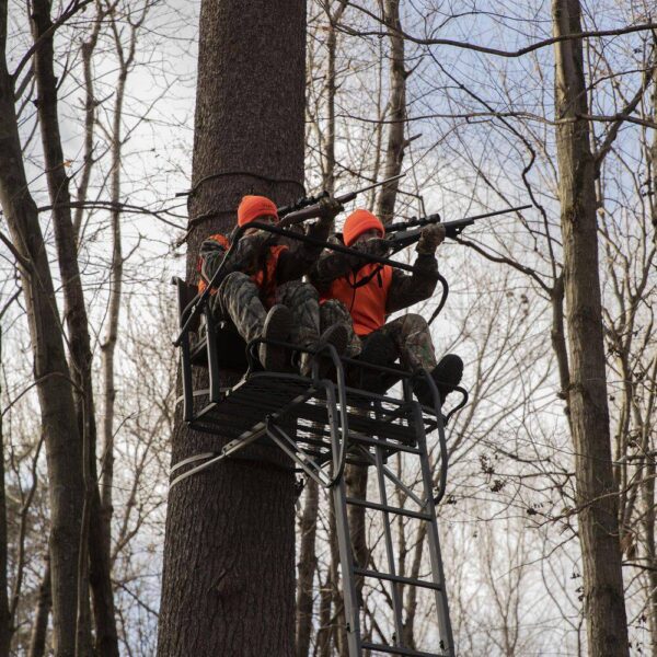 a454f5999c864a12bc3d6b7cfba4ba1c RIVERS EDGE Lockdown 21 ft. 2-Man Ladder Treestand LD202E