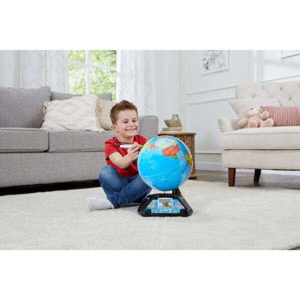 LeapFrog Magic Adventures Globe for Kids, Electronic Learning System, Teaches Countries, Culture