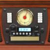 Victrola - Navigator 8-in-1 Classic Bluetooth Record Player with Turntable - Mahogany