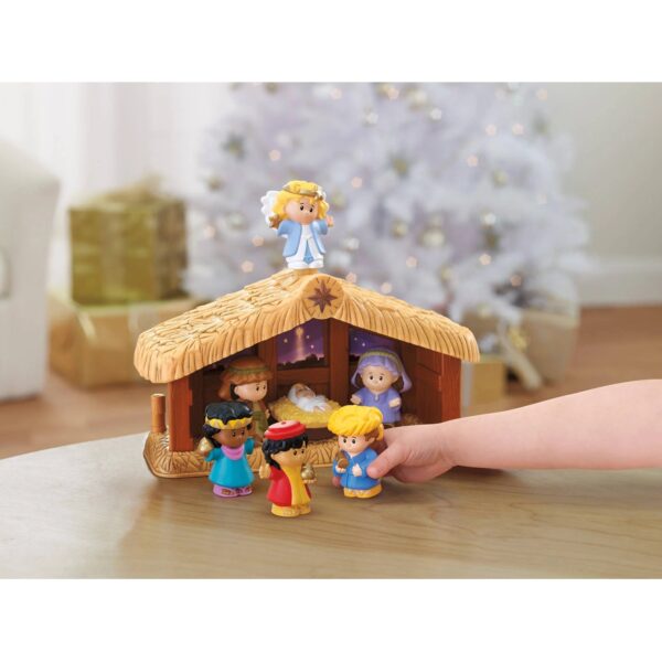 Little People Deluxe Christmas Story, Nativity Playset, Toddler Toys