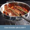 All-Clad D3 Stainless 3-ply Bonded Cookware Set, 10 piece Set