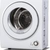 Portable Clothes Dryer 850W, 1.5 cu.ft, Compact & Quiet, Wall-Mountable, ETL Certified, Ideal for Small Spaces