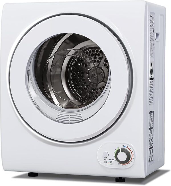 a51bee374cc44d0abb779120abfc0b09 Portable Clothes Dryer 850W, 1.5 cu.ft, Compact & Quiet, Wall-Mountable, ETL Certified, Ideal for Small Spaces