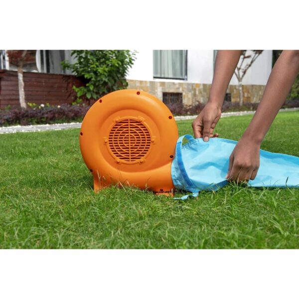 10' Inflatable Bounce House Park with Basketball and Slide. 126