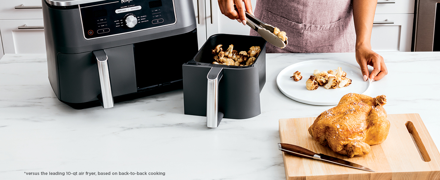 taking air fryer