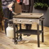 2-Burner 28" Griddle Cooking Station with Stainless Steel