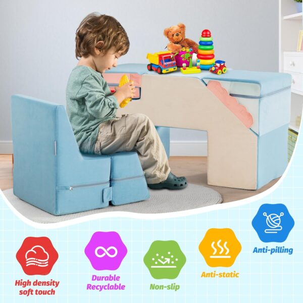 a7154782b9ae4988b7ee119f5643b687 4 in 1 toddler foam climbing blocks, indoor soft climbing and crawling toys