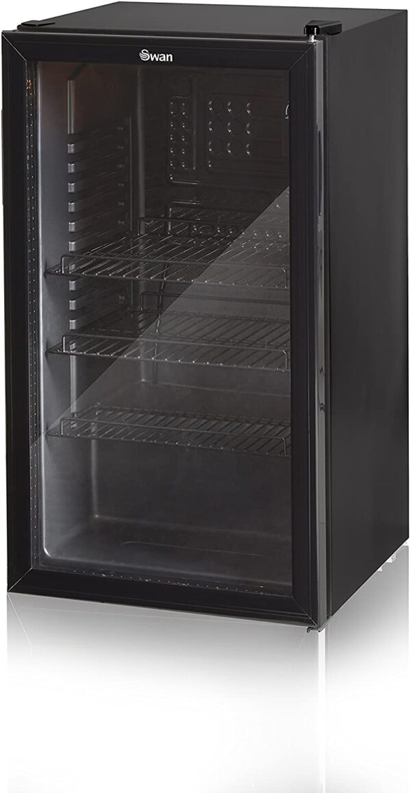 a73067d559624a5b884919eaacffbcfc 80L Glass Fronted Under Counter Fridge, Wine Beer and Beverage Cooler