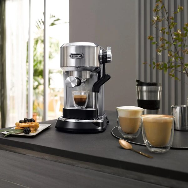 Delonghi New Dedica Maestro Plus Espresso Machine with Automatic Steam Wand