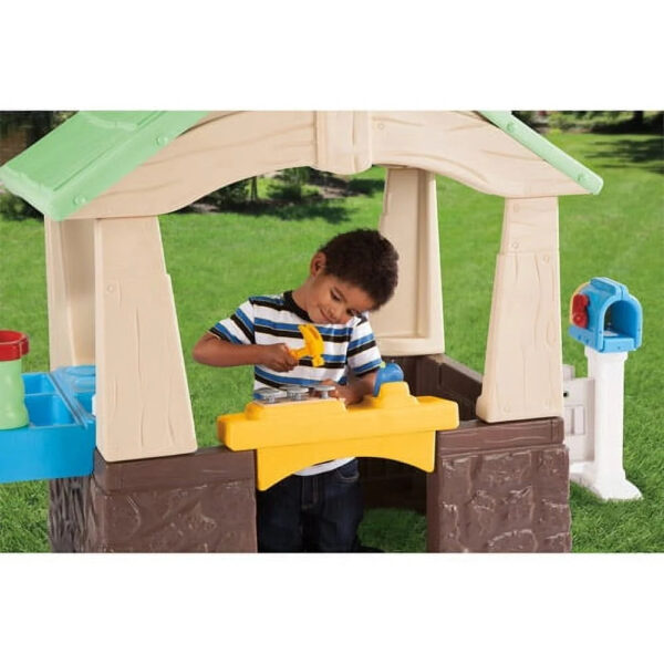 Little Tikes Deluxe Home And Garden Playhouse Indoor Outdoor Toy Toddlers