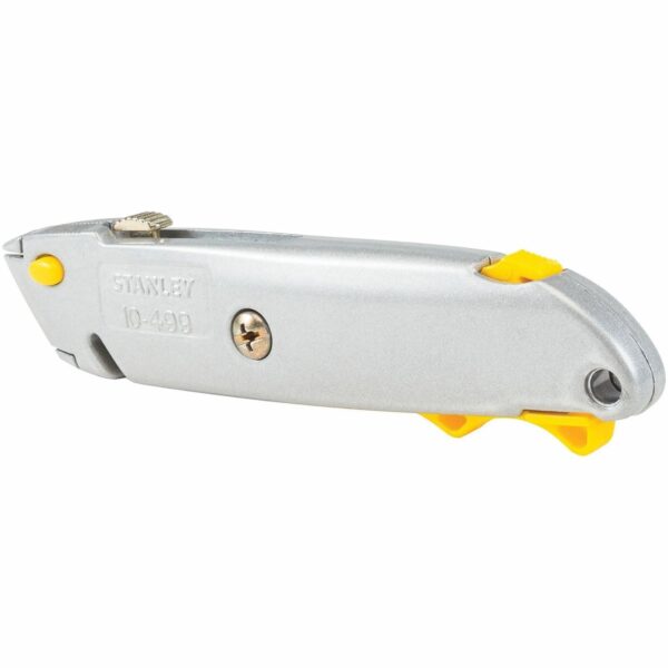 a85ffa9a513141cf9c0e4837e5e0567c Stanley, BOS10499, Quick-Change Utility Knife, 1 Each, Black,Silver