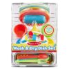 Melissa & Doug Wash and Dry Dish Set - 24 Pieces