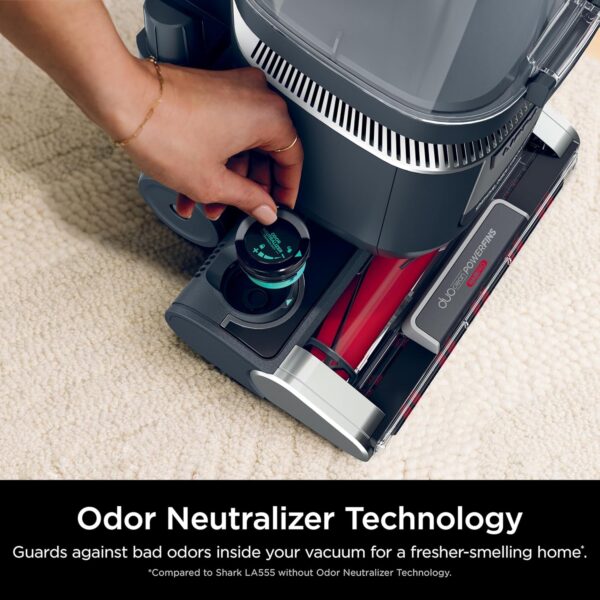 a9db2537462e4223ac28257ed5a65f21 Rotator Pet Pro Lift-Away ADV Upright Vacuum with HEPA Filter, DuoClean PowerFins HairPro and Odor Neutralizer Technology, Pet Hair Pickup, For Carpets & Hardfloors, Dark Grey, LA555