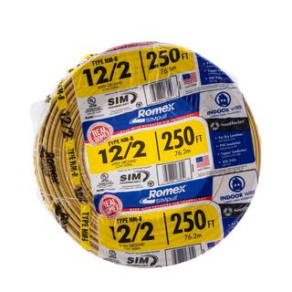 a9e1e17c22b842a18a6b84f569ae5885 Southwire 250 ft. 122 Solid Romex SIMpull CU NM-B WG Wire 28828269