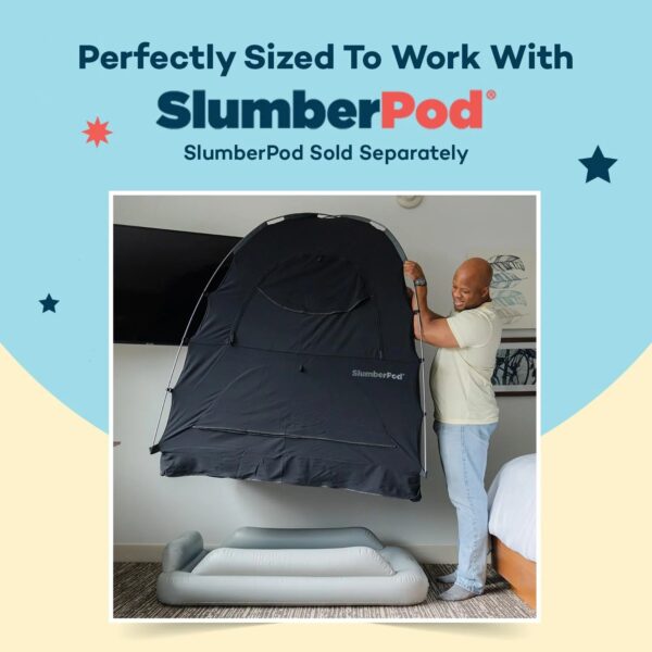 aa4534b02700452b8da73ba3c4d4f2b0 SlumberPod SlumberTot Inflatable Toddler Travel Bed