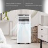 Costway 6450 BTU (10000BTU ASHRAE) Portable Air Conditioner 3-in-1 Air Cooler with Remote Control