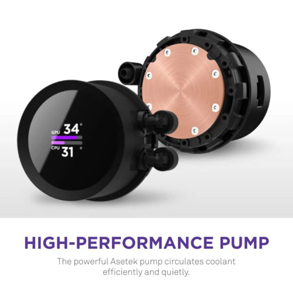 ab143b79aebf4c588dd6eb8c3af47e71 NZXT Kraken 240mm AIO CPU Liquid Cooler with 2 Fans