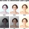 D50 LED Video Light Panel Lights 15.4", 2 Packs 45W 3000K-8000K Bi-Color Dimmable Photography Lighting, CRI 96+ Videography Lighting for Video Shooting/Gaming/Live Stream/Studio/Film