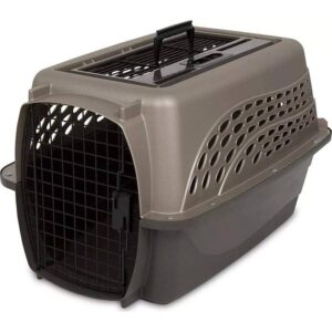 2-Door Top Load Hard Sided Pet Crate for Small Dogs | SelectBeautyShop