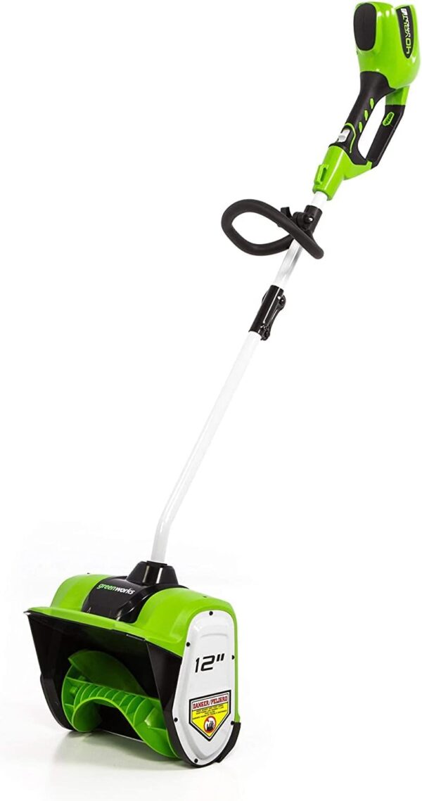 ab7a319b4dc94ce5a0cb43d3da030473 12-inch cordless snow shovel, includes 4.0Ah battery and charger
