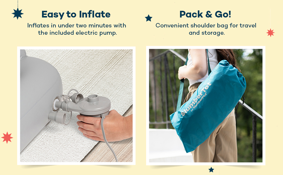 Easy inflate SlumberTot