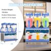 Commercial Slushy Machine - 1000W 30L Tanks Slush Maker Machine 304 Stainless Steel Commercial Margarita Machines Efficient Cooling the Ideal Slushie Maker for Bars Cafes Restaurants