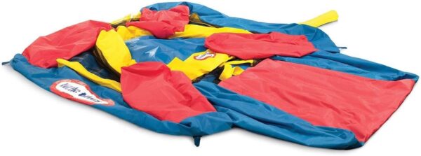 abf82c5fd84b4aaba4324985d4df0b18 Little Tikes Jump 'n Slide Inflatable Bouncer Includes Heavy Duty Blower With GFCI, Stakes, Repair Patches, And Storage Bag, for Kids Ages 3-8 Years