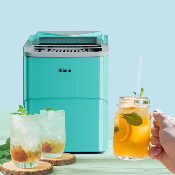 ac94638061f342b881bf6d99f0bac5ea Smart Countertop Ice Maker, Compact Wi-Fi Ice Maker with App Control, 9 Cubes in 6 Mins, 26 lbs per Day