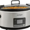 Crock-Pot 7 Quart Portable Programmable Slow Cooker with Timer and Locking Lid