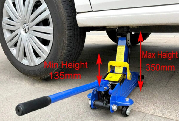ad1c363f36cc43a39632fc6113d5c31c 2T Floor Jack Car Trolley Jack Hydraulic Jack Quick Lift Jack with 2pcs Axle Stands 3 Ton