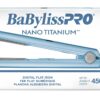 BaBylissPRO 1" Nano Titanium Flat Iron Hair Straightener