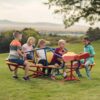 Lifetime Kid's Ace Flyer Metal Teeter Totter, Yellow, Red and Blue (151110)
