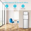 Limited Edition Self Cleaning Water Cooler Water Dispenser - 3 Temperature Settings - Hot, Cold & Room Water, Durable Stainless Steel Construction, Bottom Loading - UL Listed-Avalon