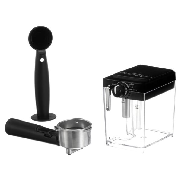 af1c750a73cb498fa2fc31c87f791379 Mr. Coffee New Cafe Barista Black & Silver Premium Espresso/Latte/Cappuccino Maker