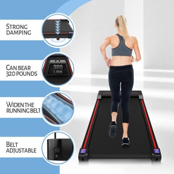b01d7eca4b144efb923d349e883d13f3 Sperax Walking Pad, Under Desk Treadmill for Home