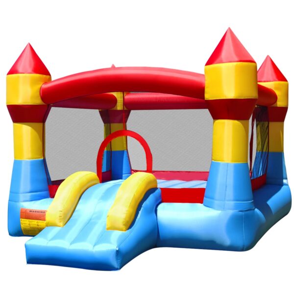 b03531e4019e44529989d271aef10a48 Costway Kid Inflatable Bounce House Castle Moonwalk Playhouse Jumper Slide