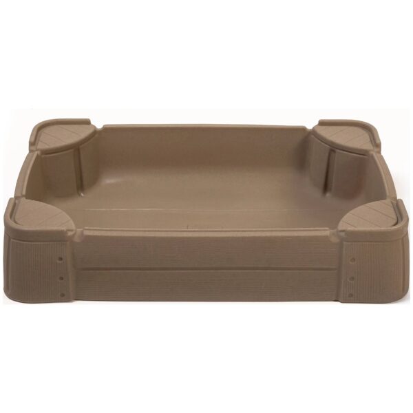 b0896ccfd1ac4119b879b55c1243e632 Step2 Play and Store Kids Plastic Sandbox with Cover, Brown
