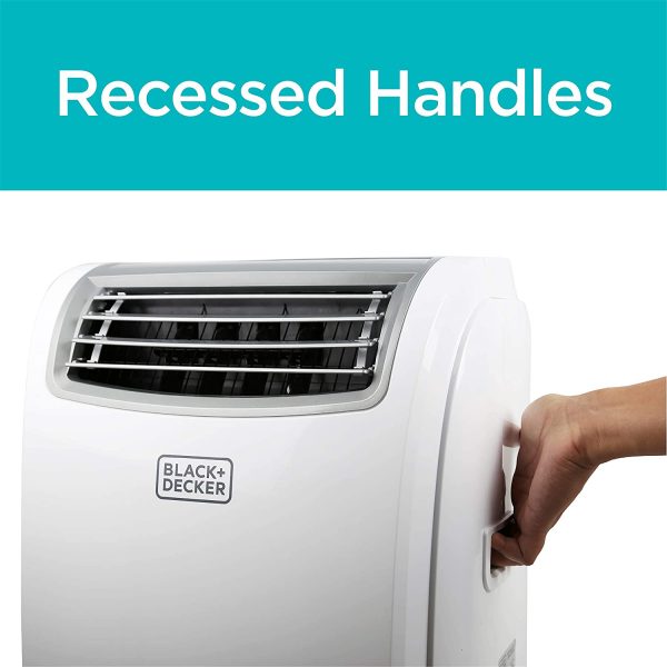 b0d537d6c182492996cfdfe600d8ec0b BLACK+DECKER 14,000 BTU Portable Air Conditioner with Heat and Remote Control