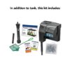 Aqueon Aquarium Starter Kit 10 Gallon Glass Fish Tank LED Lighting Filter and Heater