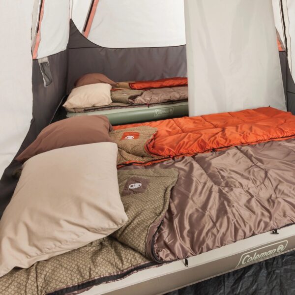 Coleman 10-Person Weather Master Dome Camping Tent with Hinged Door