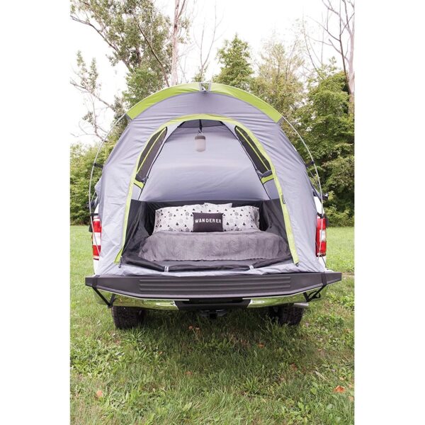Napier 19 Series Backroadz Full Size Long Bed 2 Person Truck Tent, Gray/Green