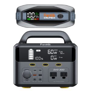T8 APEX Jump Starter Standard Package and EVO 300 Portable Power Station