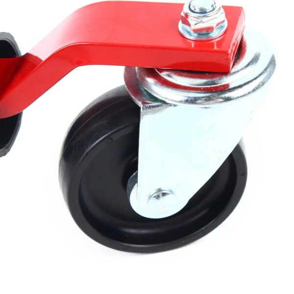b23395459e59499aad4118b2b40b16b4 1500lb HYDRAULIC Positioning Car Wheel Dolly Jack Lift Auto Vehicle Moving Hoist