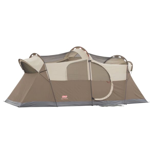 Coleman 10-Person Weather Master Dome Camping Tent with Hinged Door