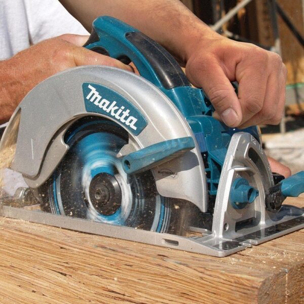 15 Amp 7-1/4 in. Corded Lightweight Magnesium Circular Saw with LED Light, Dust Blower, 24T Carbide blade, Hard Case 5007MG