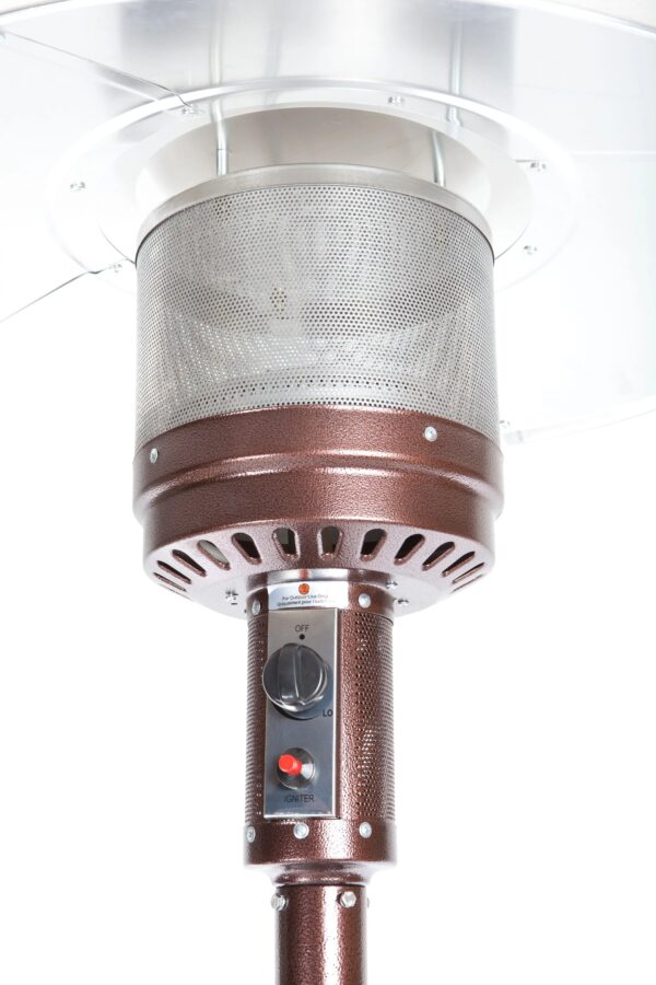 Aged Chestnut Finish Patio Heater
